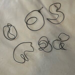 6pk of necklace string